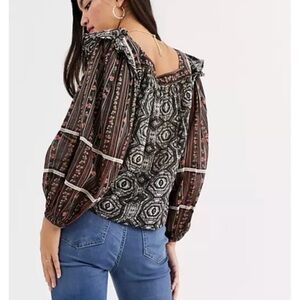 Free People Babydoll top